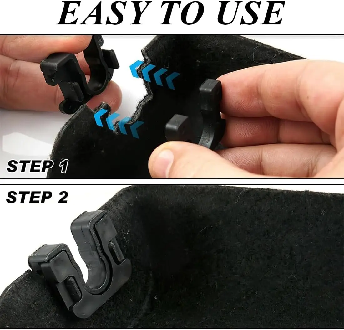 Trunk Parcel Shelf Load Cover Rear Boot Clips Pivot Bracket Mount for Ford Focus MK3 3 Mondeo 4 MK4 Fiesta MK7 MK8 B Max C Max view 4