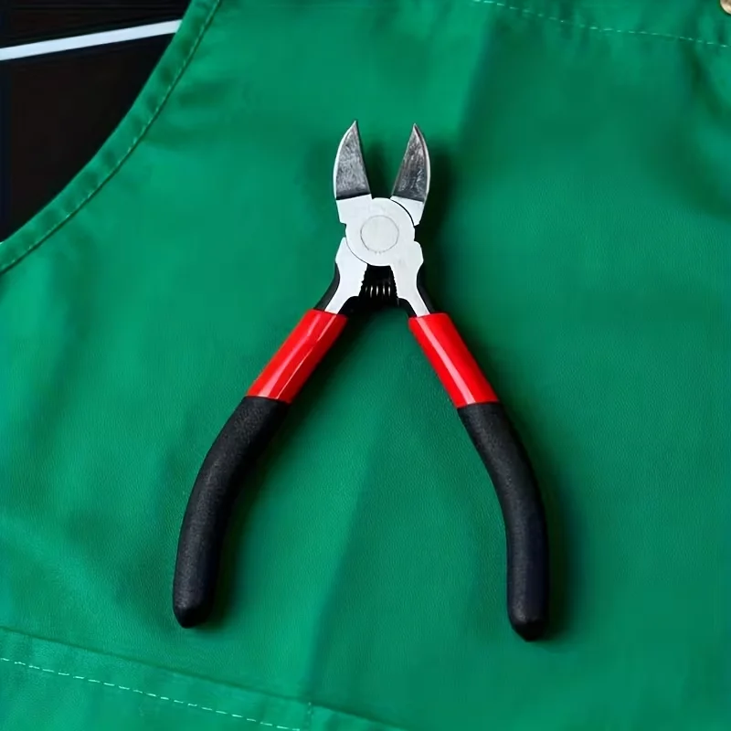 5inch Water-Mouth Pliers, Nozzle Pliers, Electronic Pliers, Industrial Scissors, Diagonal Pliers, Used for Cutting Metal, Electrical Wires, Cables, Plastic, and Wood