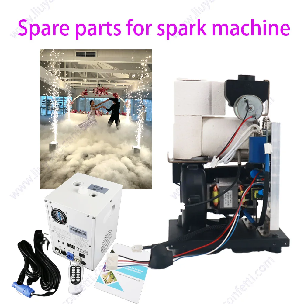 

750W Stage Electric Cold Spark Firework Heater - For Wedding, Party, Club, and Event Cold Spark Fountain