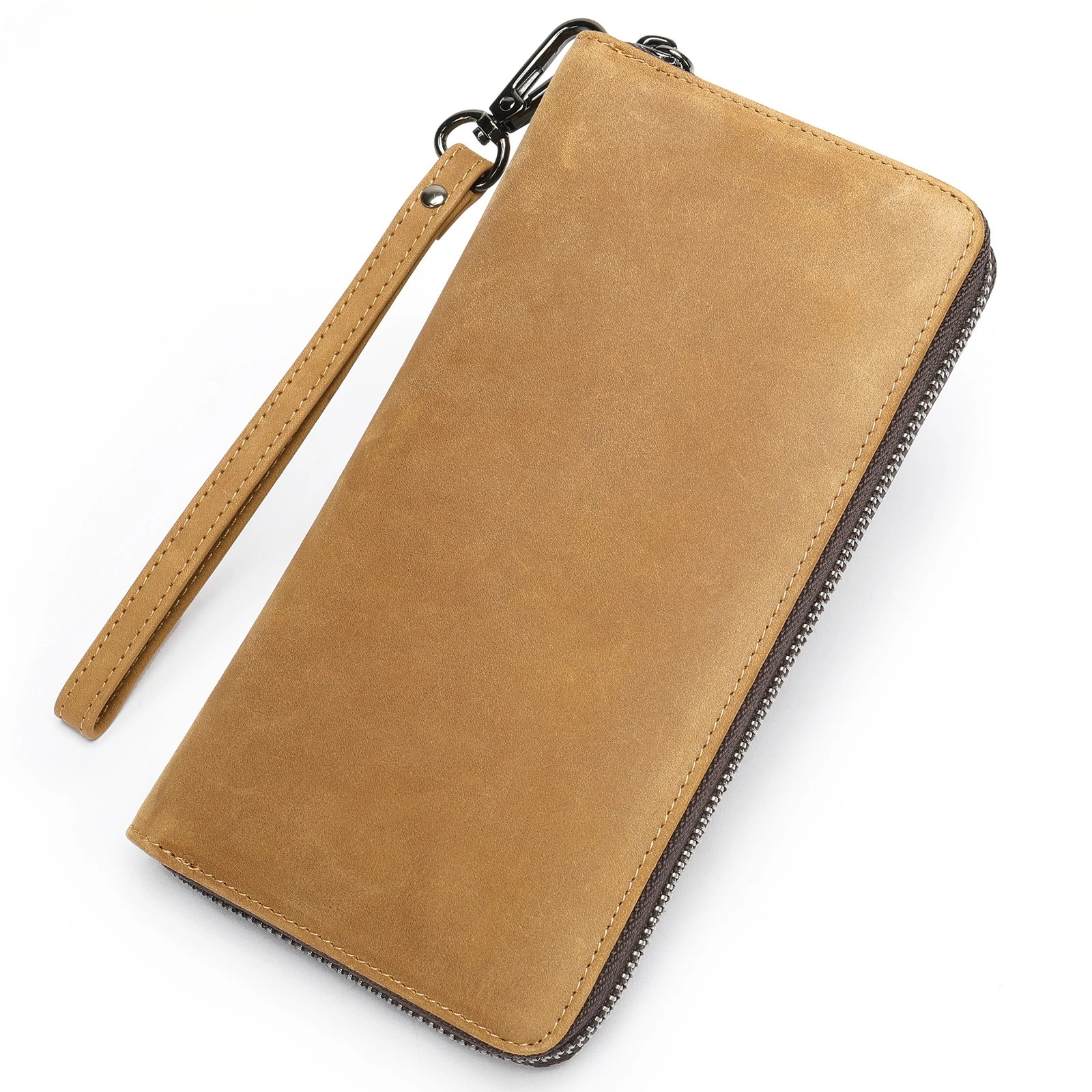 men's-large-capacity-leather-wallet-soft-full-grain-cowhide-phone-bag-multifunctional-travel-organizer-clutch