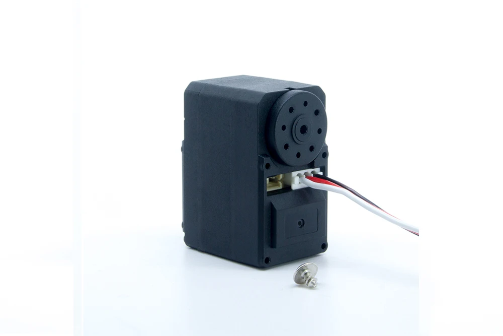 6 個 Feetech SCS225 7.4V RC シリアル制御バスサーボモーター 2 軸 19KG 高トルク TTL 信号レベル ロボットサーボホーン付き
