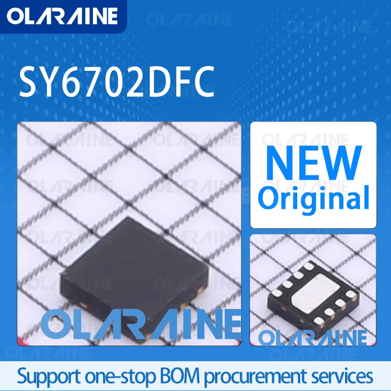 

10/50/100Pcs SY6702DFC DFN-8 original 100% New ic chip Stepper motor driver chip On-resistance 380mΩ