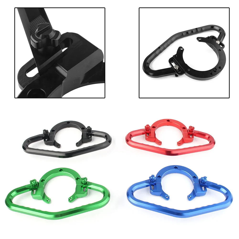 Front Passenger Hand Grip Fuel Tank Grab Bar Armrest for Kawasaki ER-4N ZX-6R ZX-10R Z1000 Z800 Z750 ER-6N ER-6F ZX14R