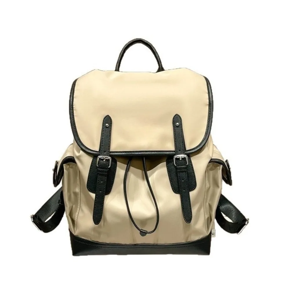 

2026New Thickened Nylon Fashion Backpack, Niche Design Casual Daypack, Lightweight Commuter Student School Bag