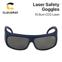 Cloudray-Lunettes de sécurité laser 10600nm, Hong6 + CE Style D, lunettes de protection pour laser CO2