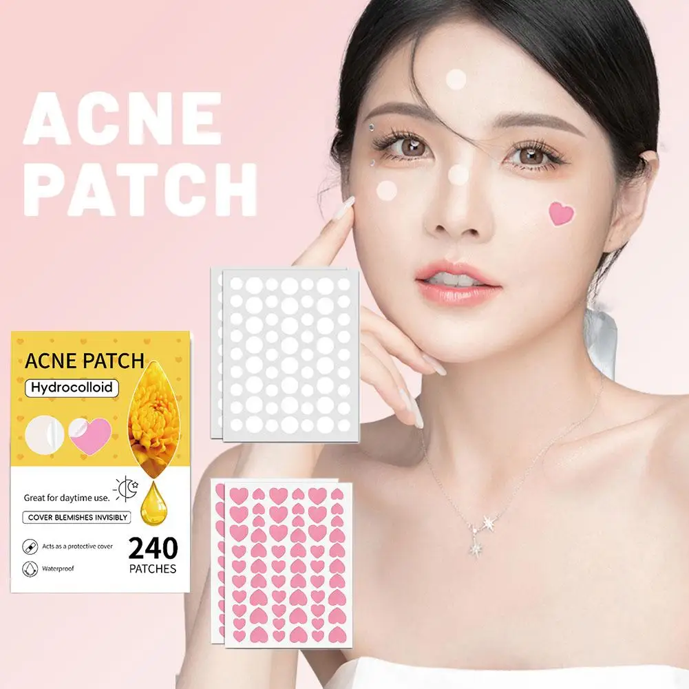 Colorful Cat Head Acne Patch Heart/Star Shape For Covering Zits Blemishes Cute Colorful Butterfly Pimple Patches Acne Stickers