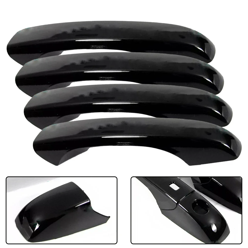 Bright Black Door Handle Gloves for Chrysler For 300 For For 300c For 200 Models Protect Against Scratches and Dirt