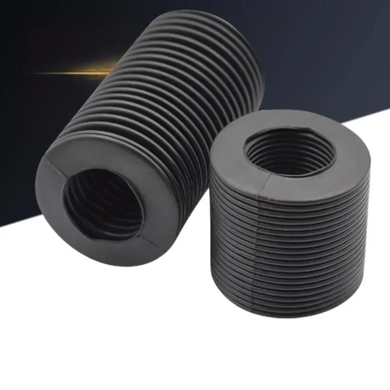 

Rubber Corrugated Sleeve Flexible Hose Molded Corrugated Pipe Surface Grinder Accessories Y-axis Wire Telescopic Protective Cove