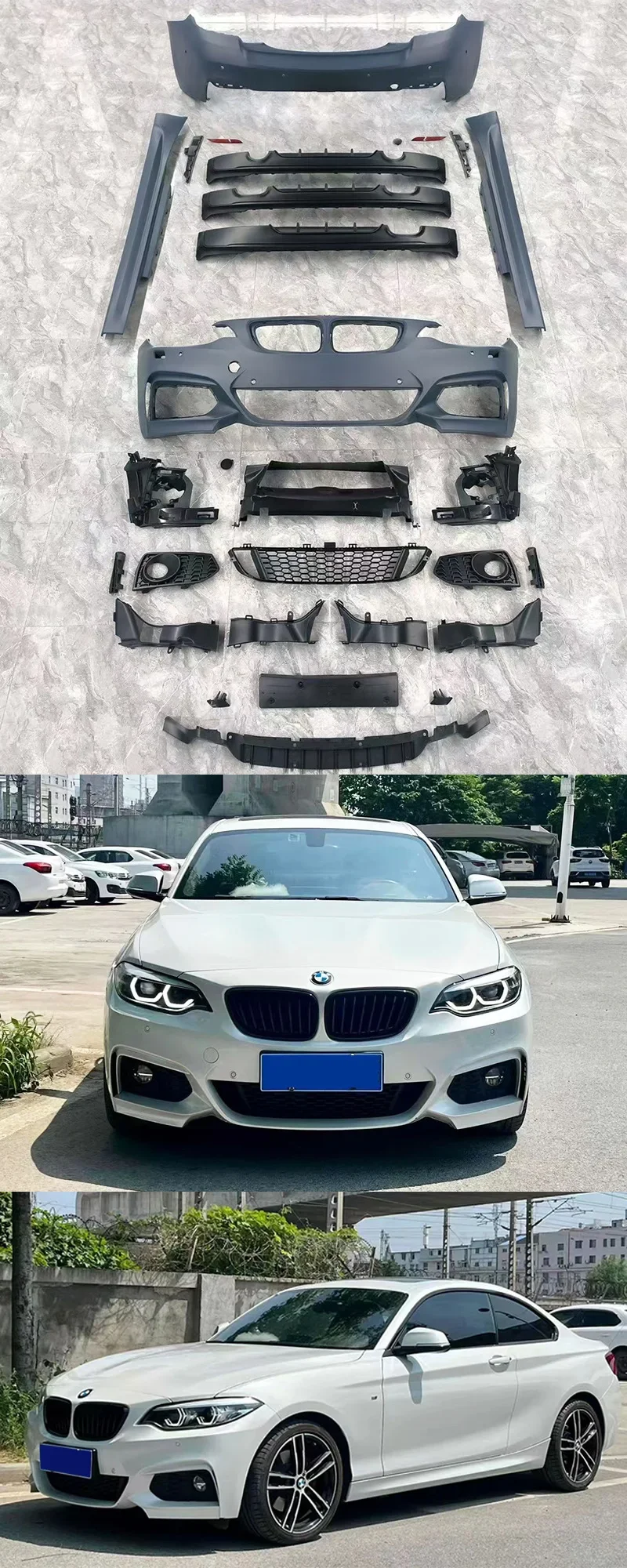 

Suitable For BMW 2 Series F22 F23 220i 225i Modified MTMP M235 240i Large Surround Upgrade Kit