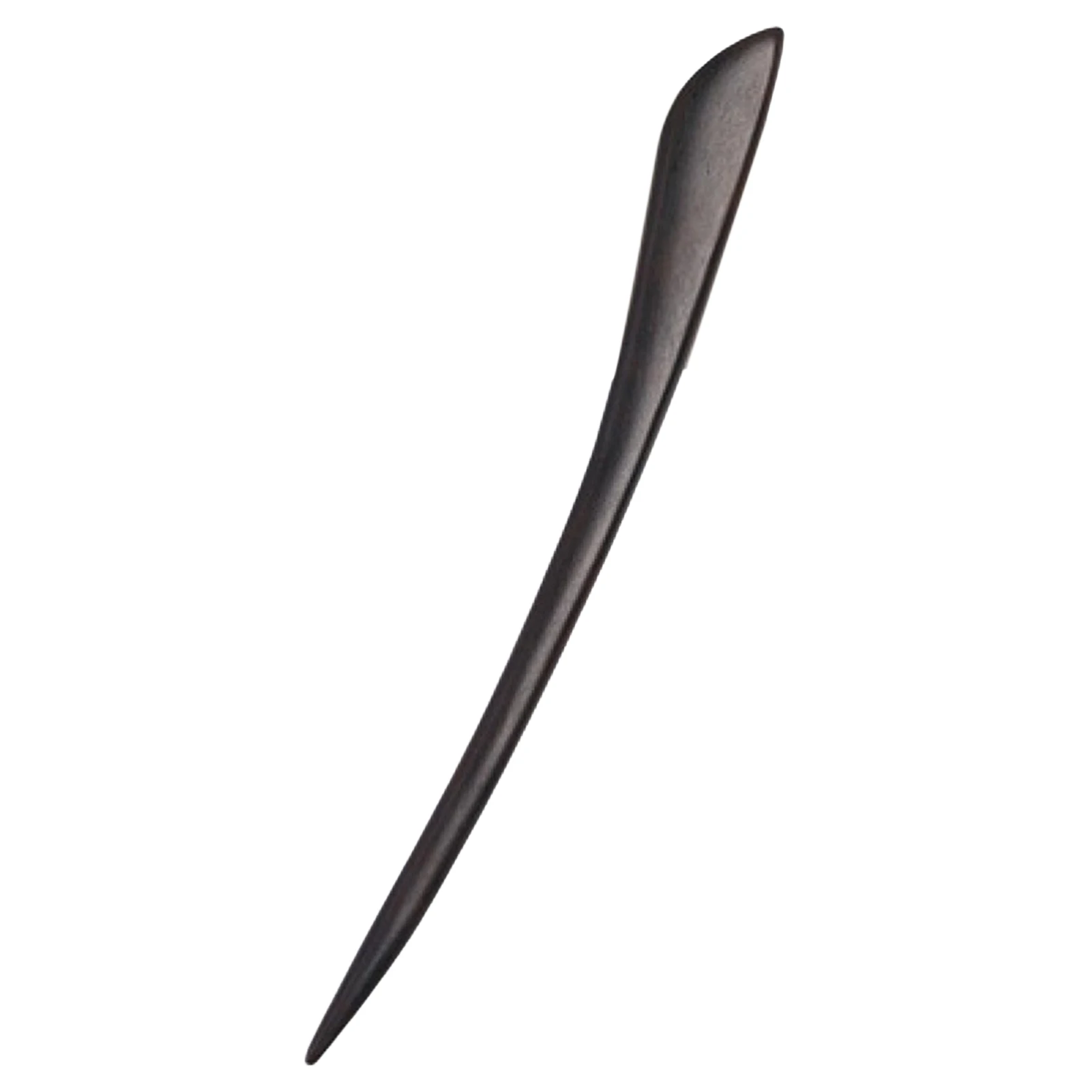 Einfache Holz Haarnadel Für Frauen Elegante Schwarz Sandelholz Haar Stick Mädchen Täglichen Leben Haar Zubehör Hanfu Hochsteckfrisur Haarnadel 1pc – Detail 3