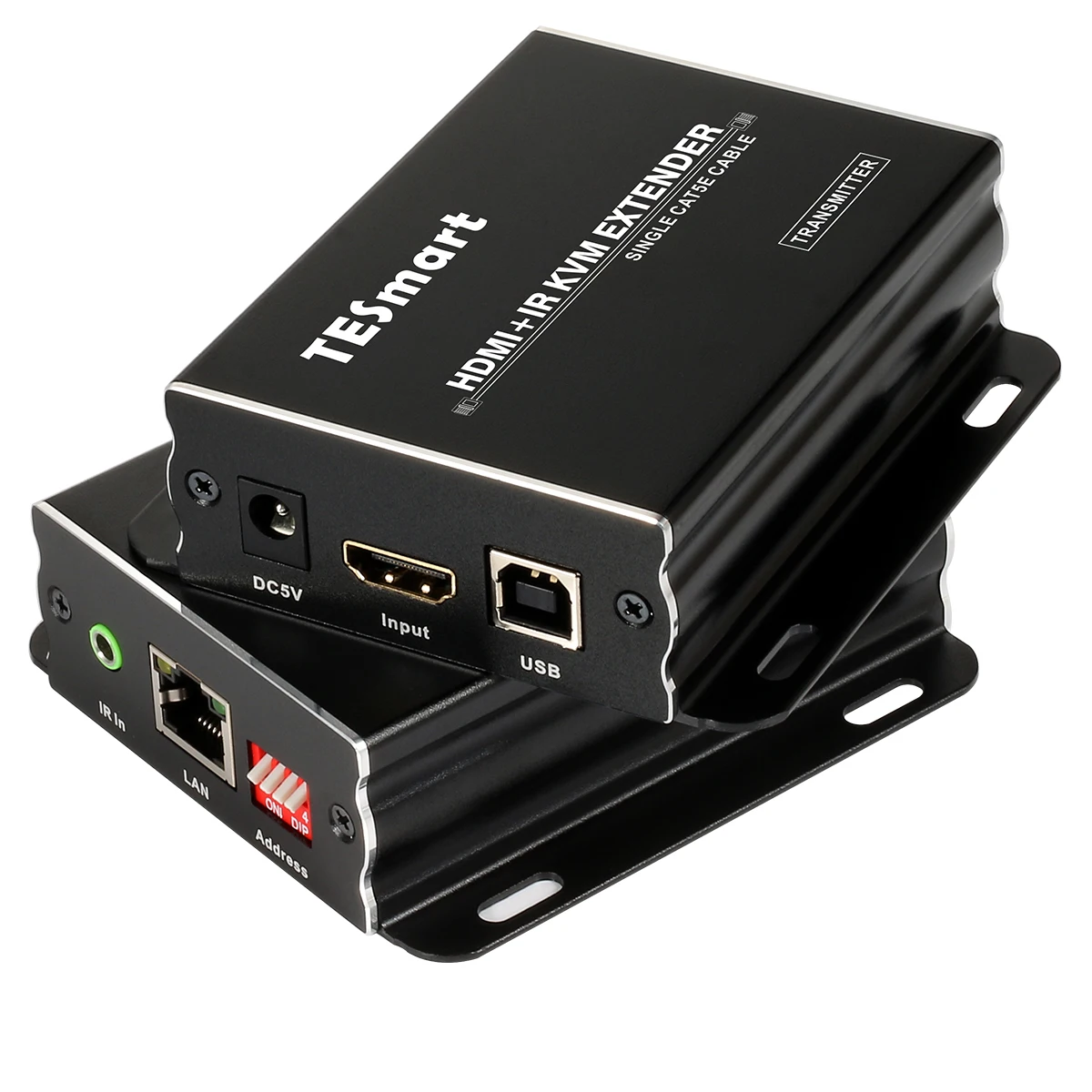 Many Transmitters to Many Receivers 120m HDMI to lan hdmi kvm extender over ip extender