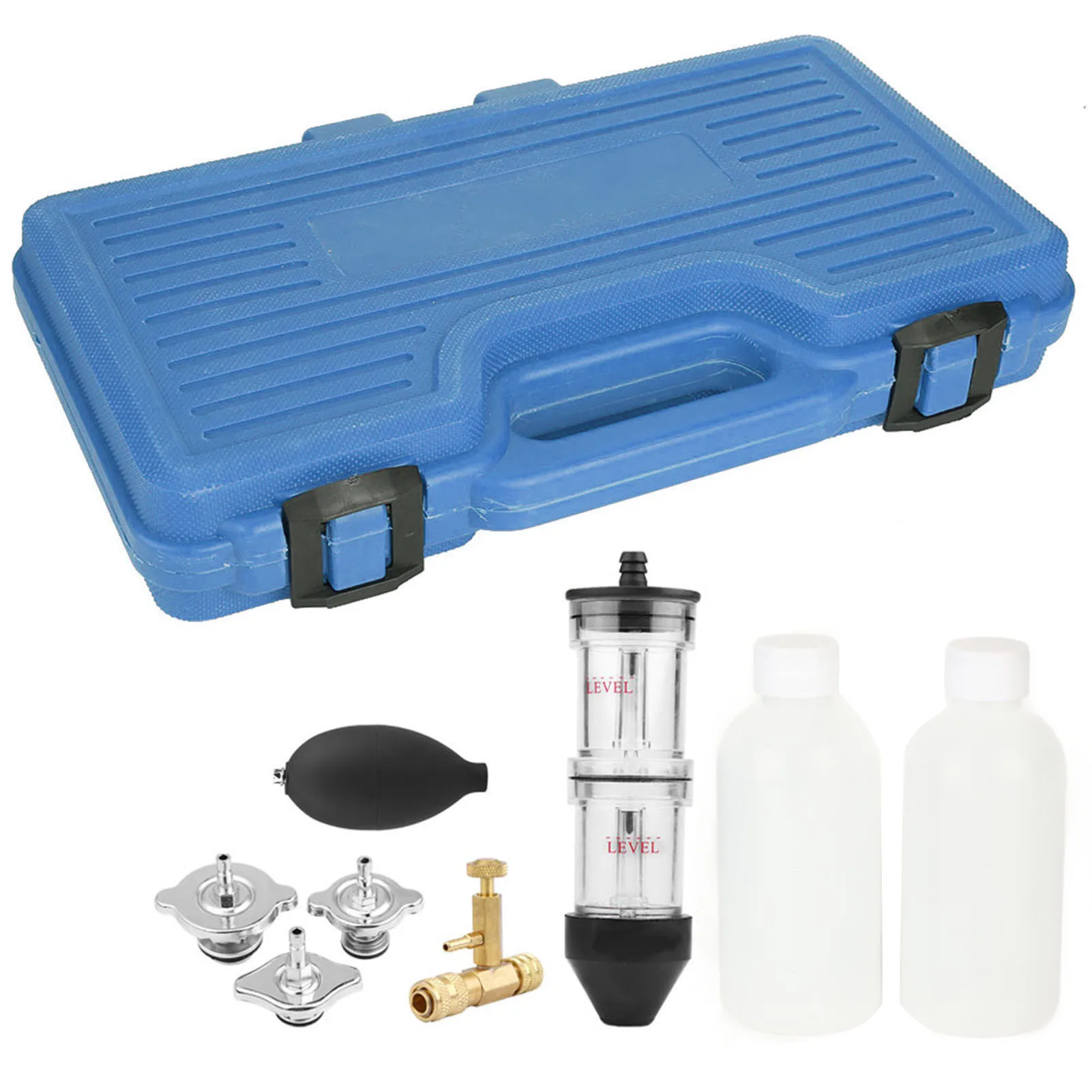 CO2 Cylinder Head Gasket Leak Detector Tester with 3 Bayonet Adapters Cylinder Tester Gasket Leak Detector Leak Detector Tester