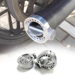 Motorcycle Universal 79mm 80mm Circular Exhaust Pipe Muffler Valve for Harley Fat Bob Road King Street Glide Low Rider Dyna