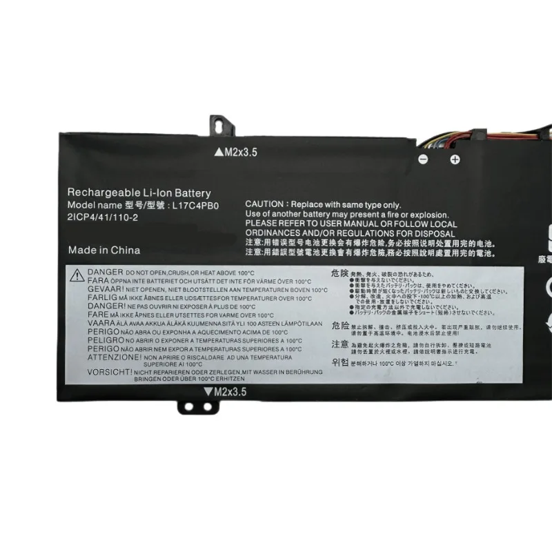 Suitable for Lenovo IdeaPad Air 14 IWL 14ARR 15IKBR 15ARR battery L17C4PB0 notebook battery, new large capacity
