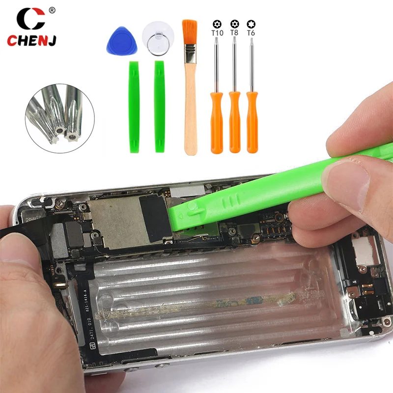 1 Set Torx T6 T8 T10 Security Screwdriver For Xbox One 360 Series PS3 PS4 PS5 Repairing Opening Tool Screw Driver