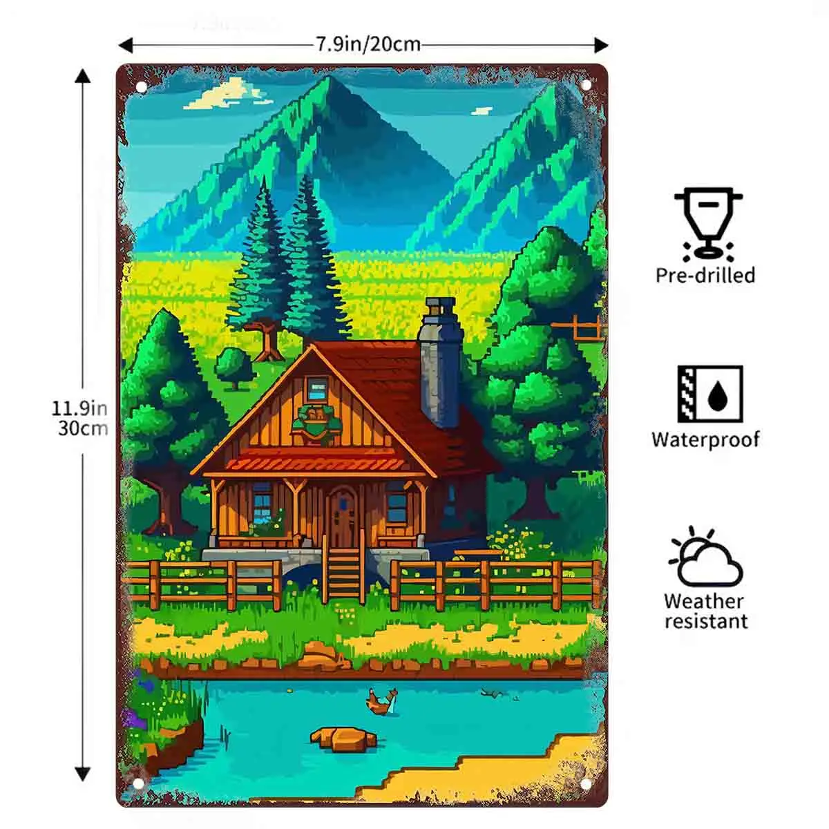 2D FLAT 1pc 