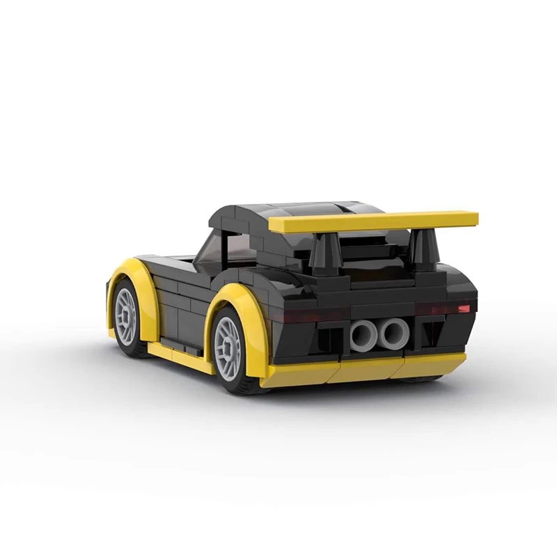 MOC-43682 Automotive Building Block Children DIY Small Particle Creative City Sports Car Puzzle Assembly Car Model Boy Toy Set