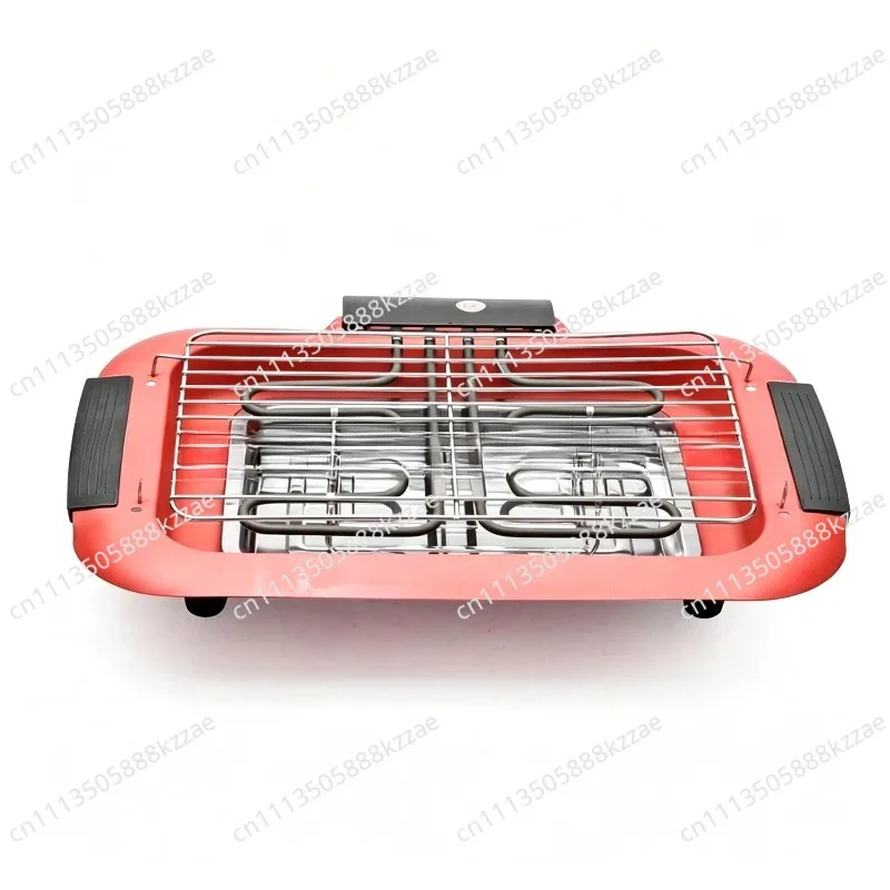 2000W Household BBQ304 Stainless Steel Electric Grill Stove Electric Double Tube Grill