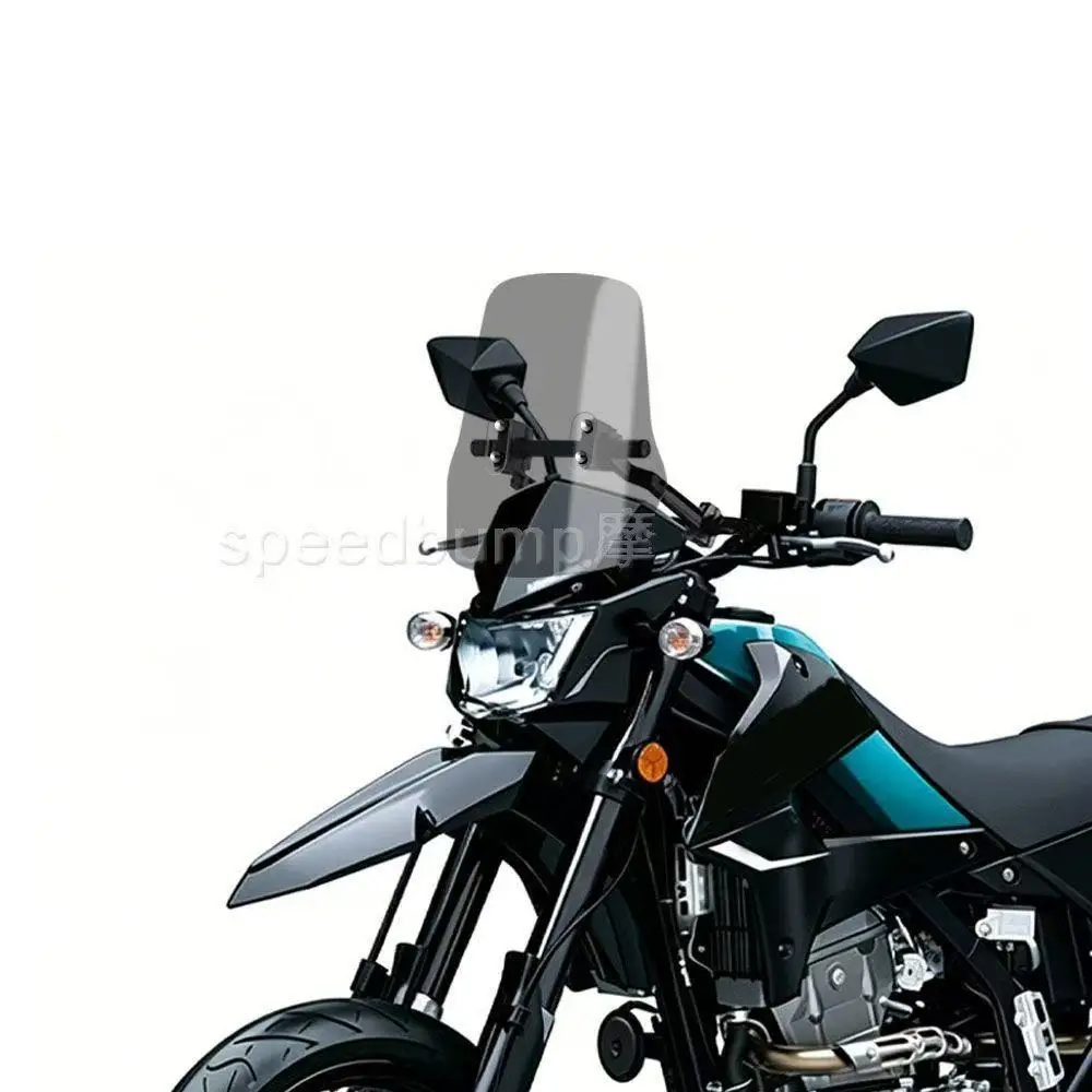 

For Kawasaki KLX 300SM Adventure motorcycle front windshield with 12mm navigation bracket tube