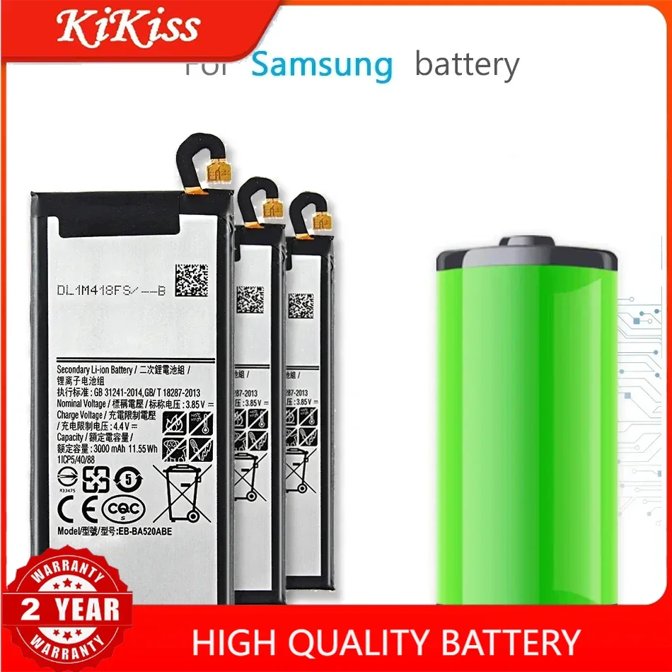 Battery for Samsung Galaxy A3 A5 A6 A7 A8 Star A9 Plus 2015 2016 2017 2018/A10s A20s A10e A20e A40 A50 SM A510F/M A520F A310F/M