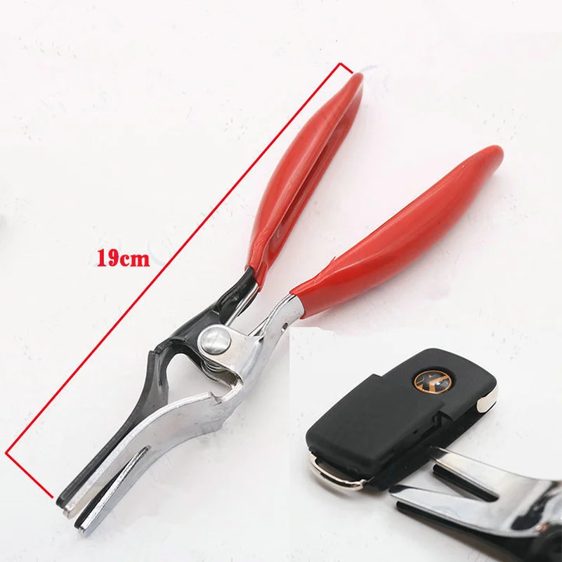 1PC Locksmith Tools Car Remote Control Case Disassembling Tool  Repair Plier for KD VVDI Key /Fuel Tubing Auto Pliers