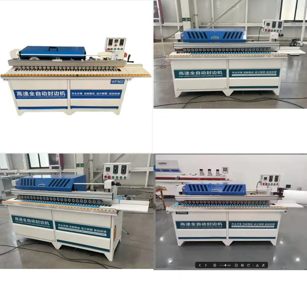 

High-Speed Automatic Industrial Wood Based Panels Edge Banding Machine For Home Improvement Woodworking Wood Edge Sealing