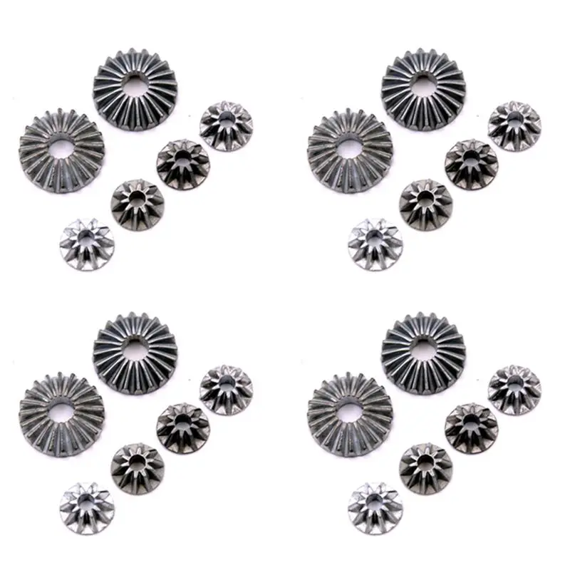 FBIL-4X Metal Differential Gear 12402-A-1952 For Wltoys 104009 12402-A 12401 12402 12403 12404 12409 RC Car Upgrade Parts