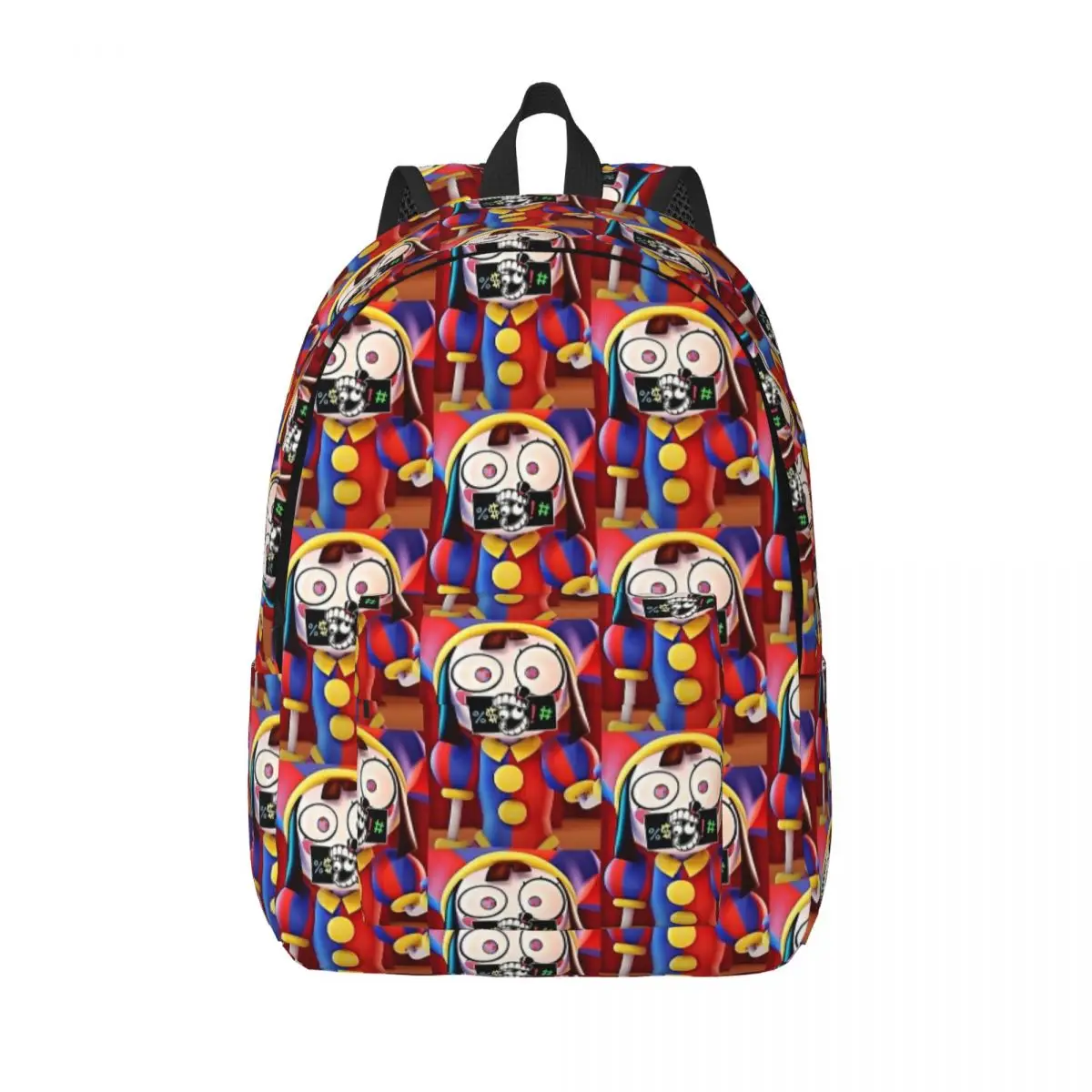 

The Amazing Digital Circus Cartoons for Teens Student School Bookbag Anime Game Canvas Daypack Elementary High College Travel