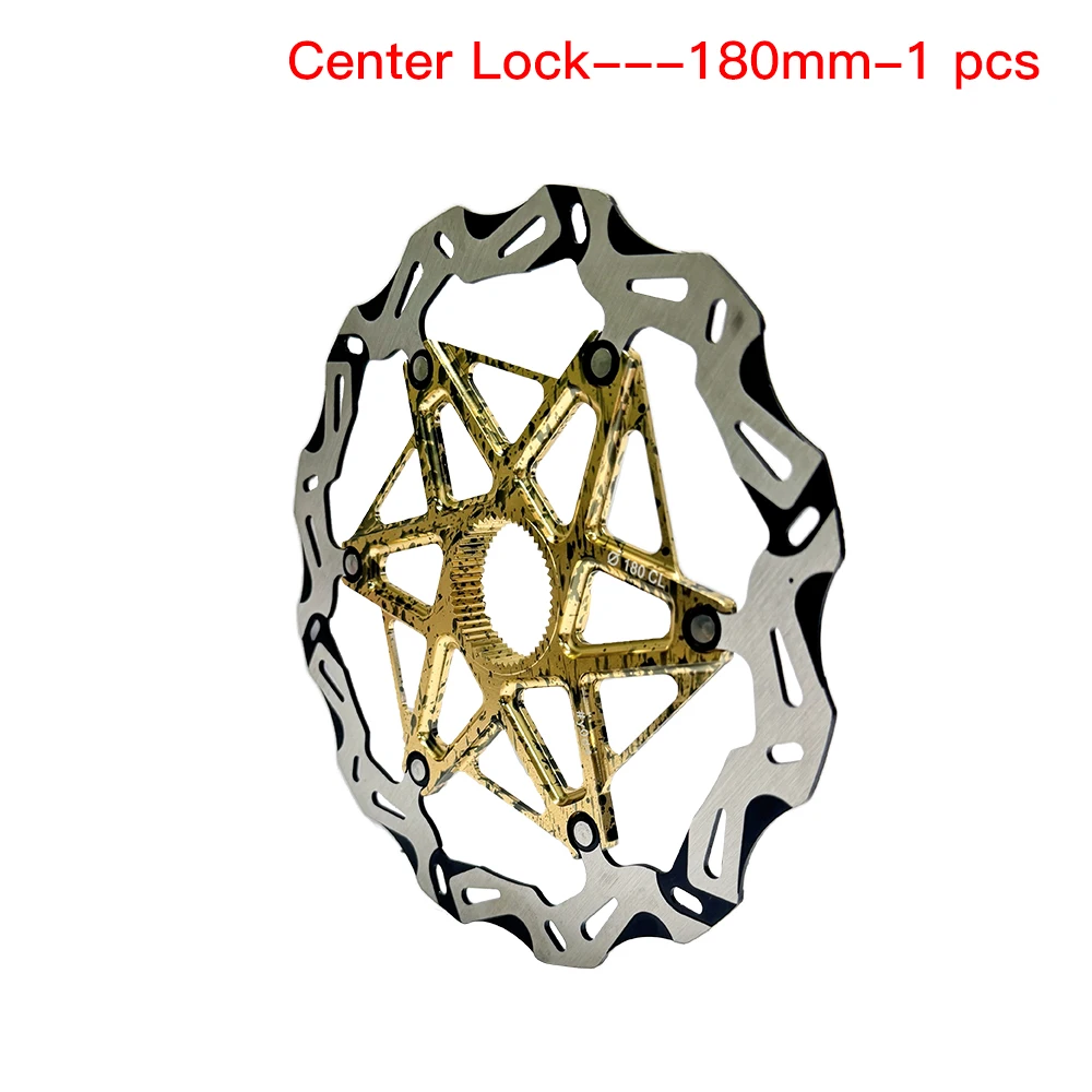 Fiets Remschijf YOD4 6-gat Center Lock 160mm 180mm 203mm / 1.95mm Fiets Remschijven Road MTB Schijfremmen