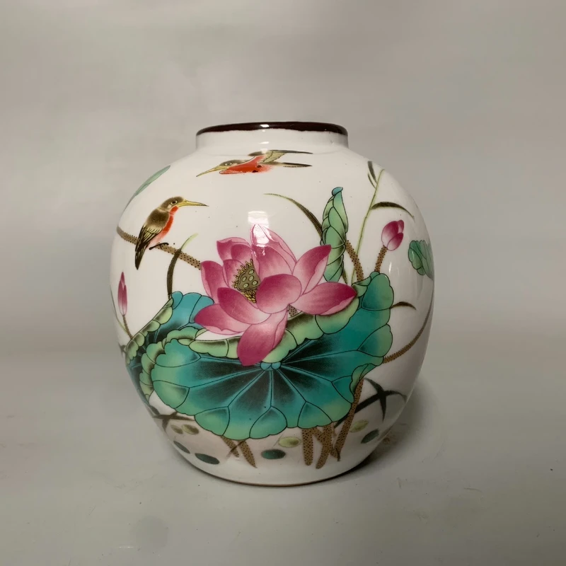 

Imitation of the Tongzhi Year System of the Qing Dynasty Antique Ornaments Porcelain Collection Craft Room Decor Home Decoration