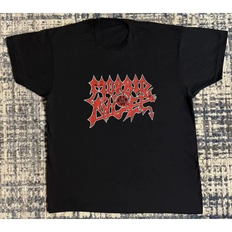 تي شيرت عتيق 1989 Morbid Angel Altars Of Madness تي شيرت L Death Metal Band Obituary #1