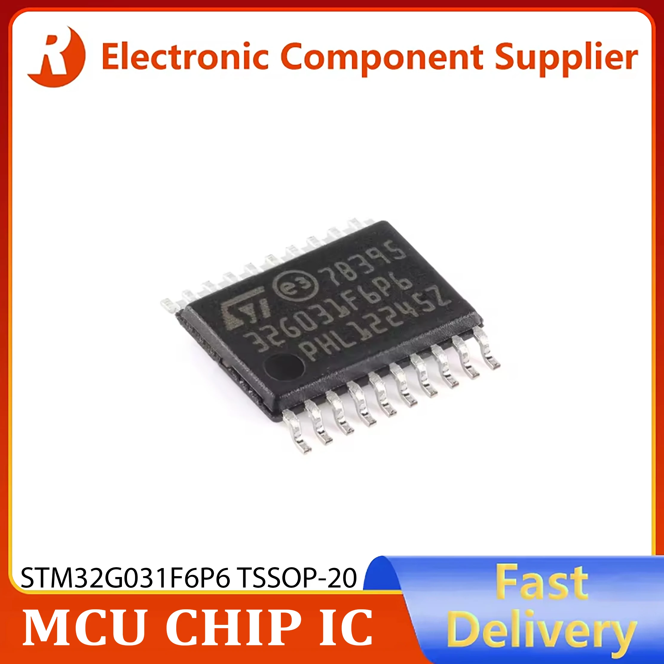5PCS/LOT STM32G031F6P6 TSSOP-20 ARM Cortex-M0+ 32-bit MCU Original genuine