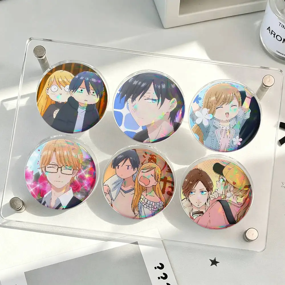 My Love Story With Yamada-kun At Lv999 For Badge Custom Cartoon Lapel Pin Metal Brooch Badges For Backpack Clothing Decoration