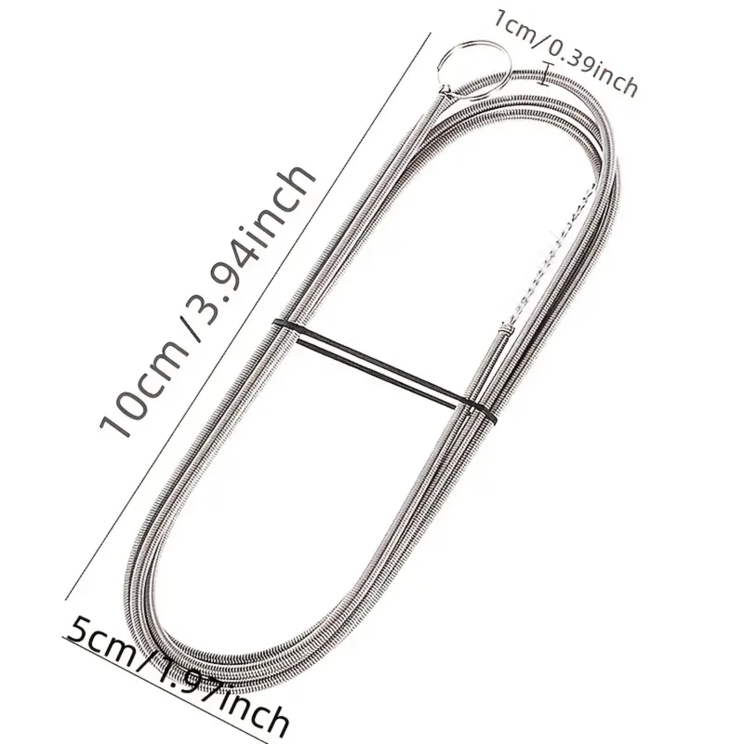 Long 40inch 3pcs Pipe Cleaner Clog Tools for Refrigerator Tube Kitchen Drain Cleaning - Remover Dredger Tool Device