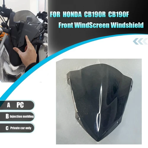 Parabrisas para HONDA CB190R CBF CB 190R CBF190R 2016-2023 accesorios de motocicleta deflectores de viento escudo Parabrisas