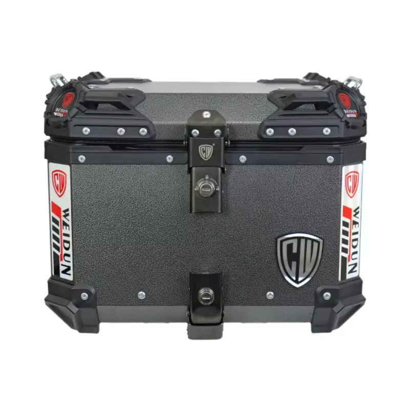 

STLF Motorcycle Luggage Carrier Motorcycle Tail Box Top case Rear Box Bike Rear Carrier Case