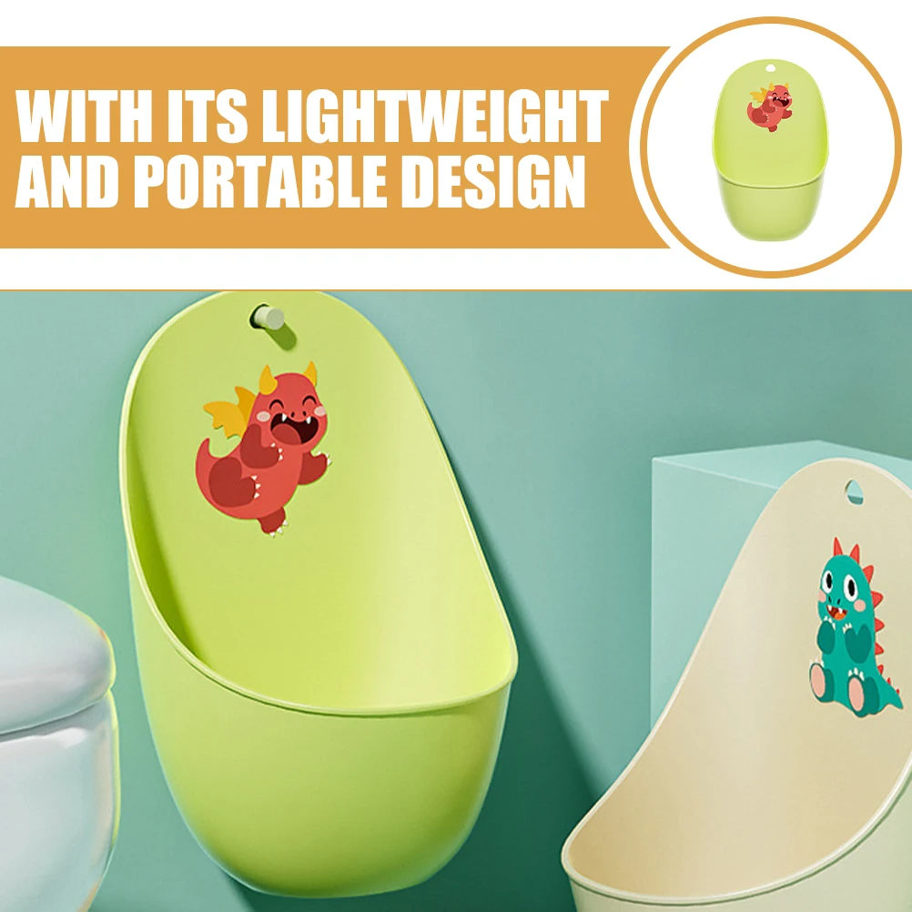 

Children Urinal for Boys Potty Training Urinal For Boys Toddlers Grass Green Detachable Easy Clean Training Toilet Kids Urinals