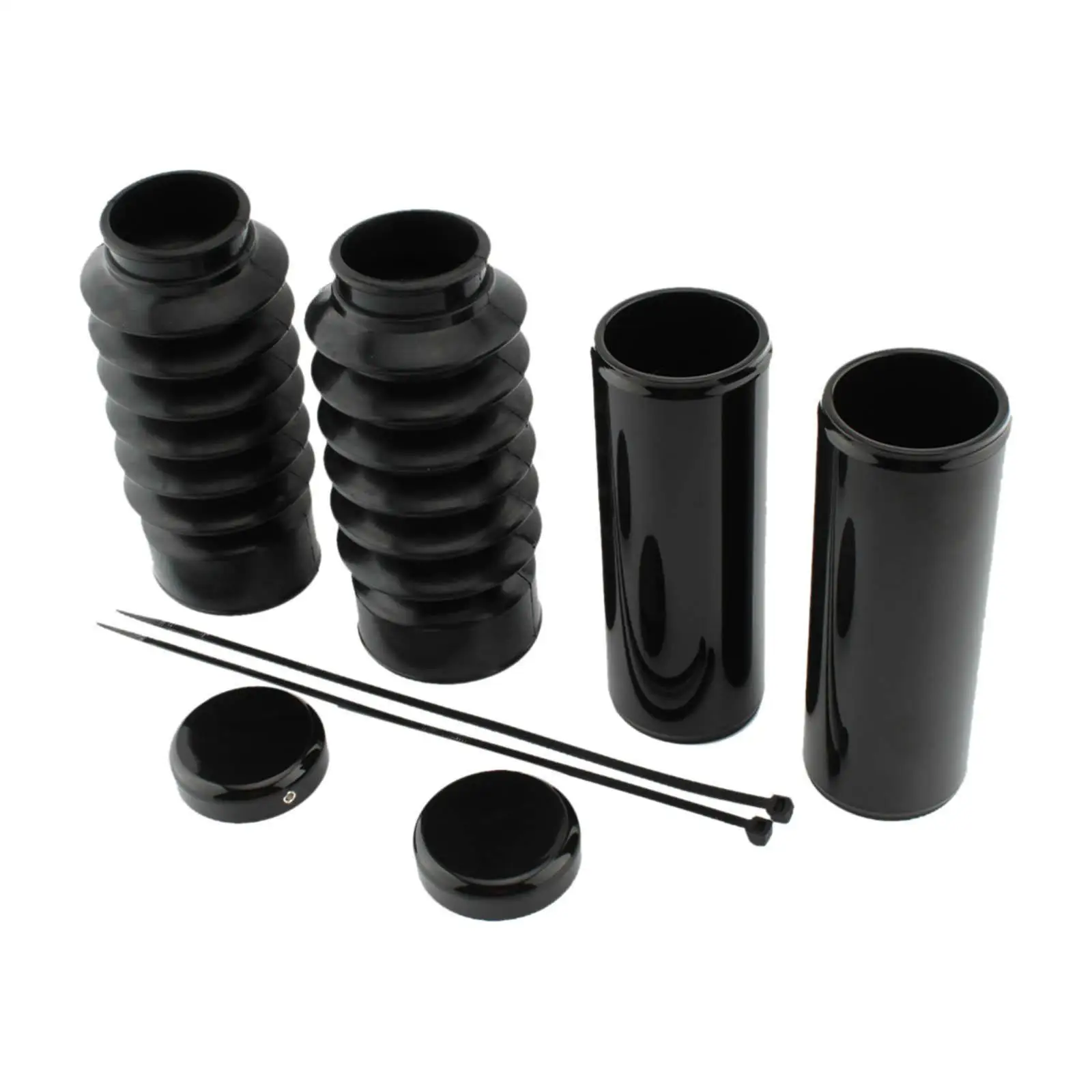 Motorcycle Front Fork Absorber Kit Aluminum Alloy Shock Absorption Covers Fork Gaiters Boots Covers for Harley x48 2016-22