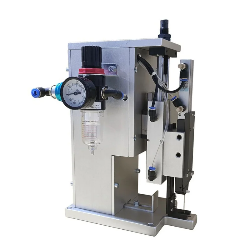 Pneumatic Glue Needle Machine Electric Label Gun Clothing Socks Toys Towels Price Tag Fixing Machine Glue Binding Machine view 3