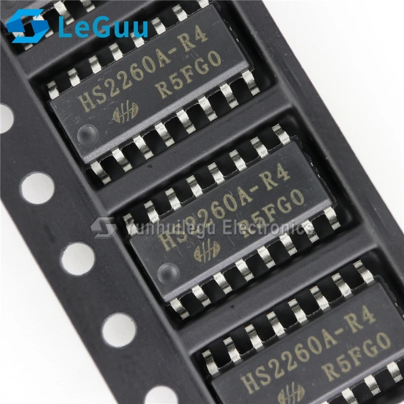 5pcs/lot SC2260 HS2260A-R4 SC2260R4 SC2260-R4 SOP-16 wireless remote control codec chip original authentic In Stock