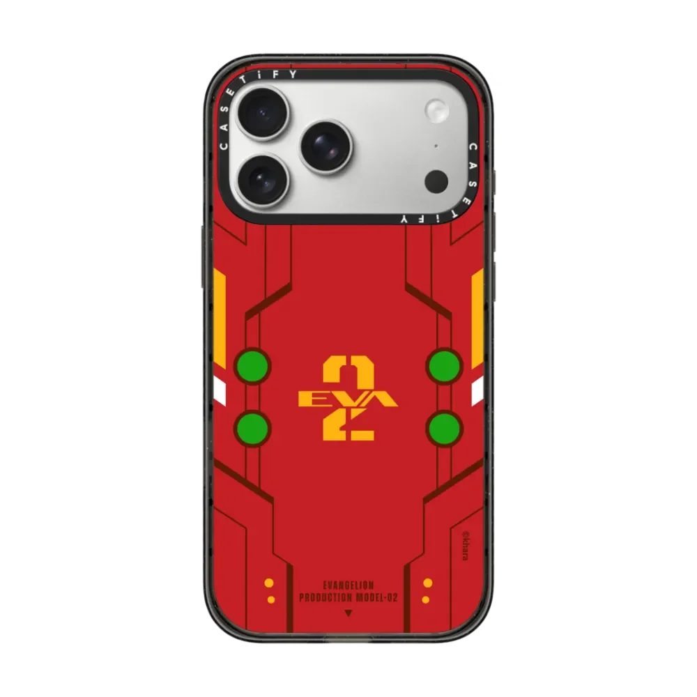 CASETiFY Neon Genesis Evangelion EVA Cartoon Series Magnetic Drop-proof Case for iPhone 13 14 15 16 17 Pro Max Air Plus Protect view 4