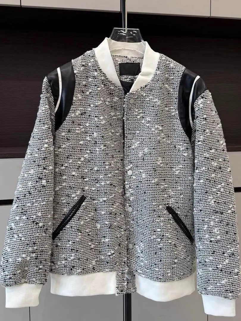 

Новый яркий дизайн с блестками, свободная американская цветная блузка в стиле ретро, бейсбольная куртка, молодежная повседневная одежда из полиэфирного волокна, ветрозащитная