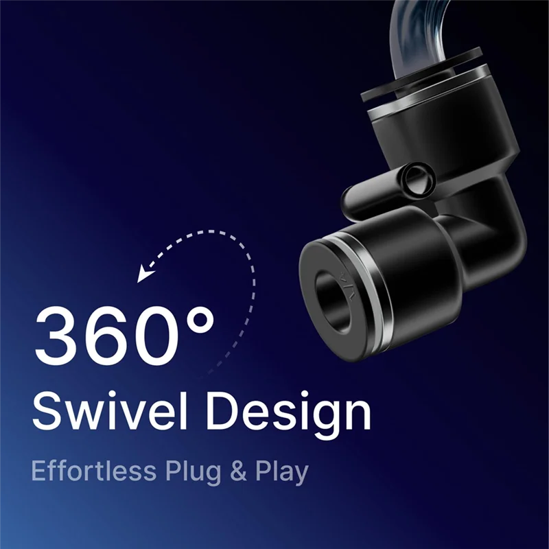 【Flash Deal】30Packs Elleboog Zwart 1/4 Inch OD Push To Connect Fittings, Luchtleidingfittingen en slangsets voor Quick Connect Applicati