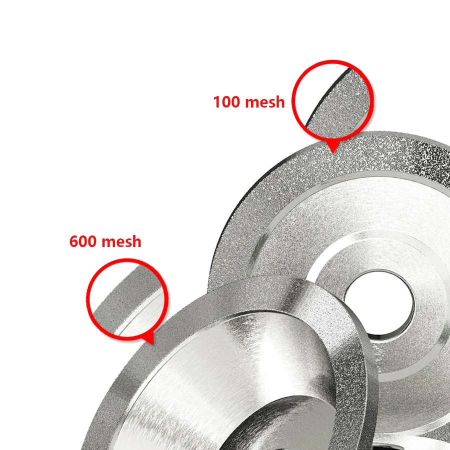 Universal knife sharpener alloy grinding wheel CNC electroplating bowl type diamond grinding wheel tungsten steel milling cutter