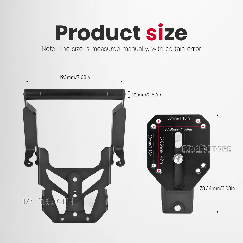 New For Tracer 9 GT+ 2023 2024 GPS Navigation Phone Holder For YAMAHA Tracer 9GT+ Plus GPS Navigation Phone Holder Bracket