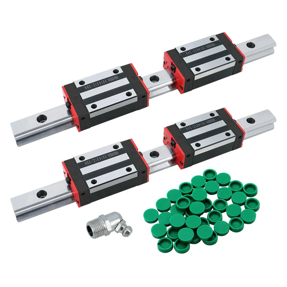 HLTNC P Linear Guides HGR15 20 25 30 35 45 55 65  Linear Guide Rail With Blocks HGH HGW EGH EGW Replace Hiwin for CNC Machine