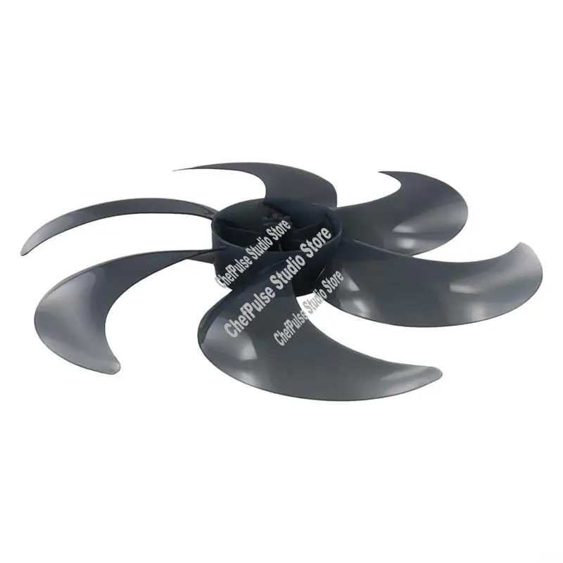 A68M-Universal Replacement Fan Blades Plastic With Nut Covers Silent Design For Standing Pedestal Fans Table Fan Accessories