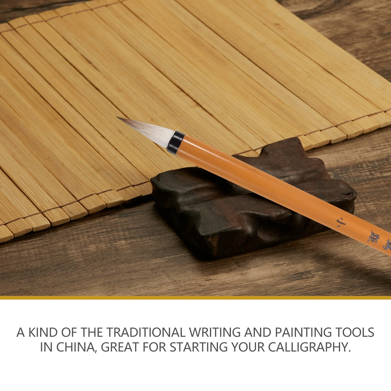 

Portable Calligraphy Brush Pen Student Stationery Chinese Writing Tool Durable Material Gift Watercolor Painting