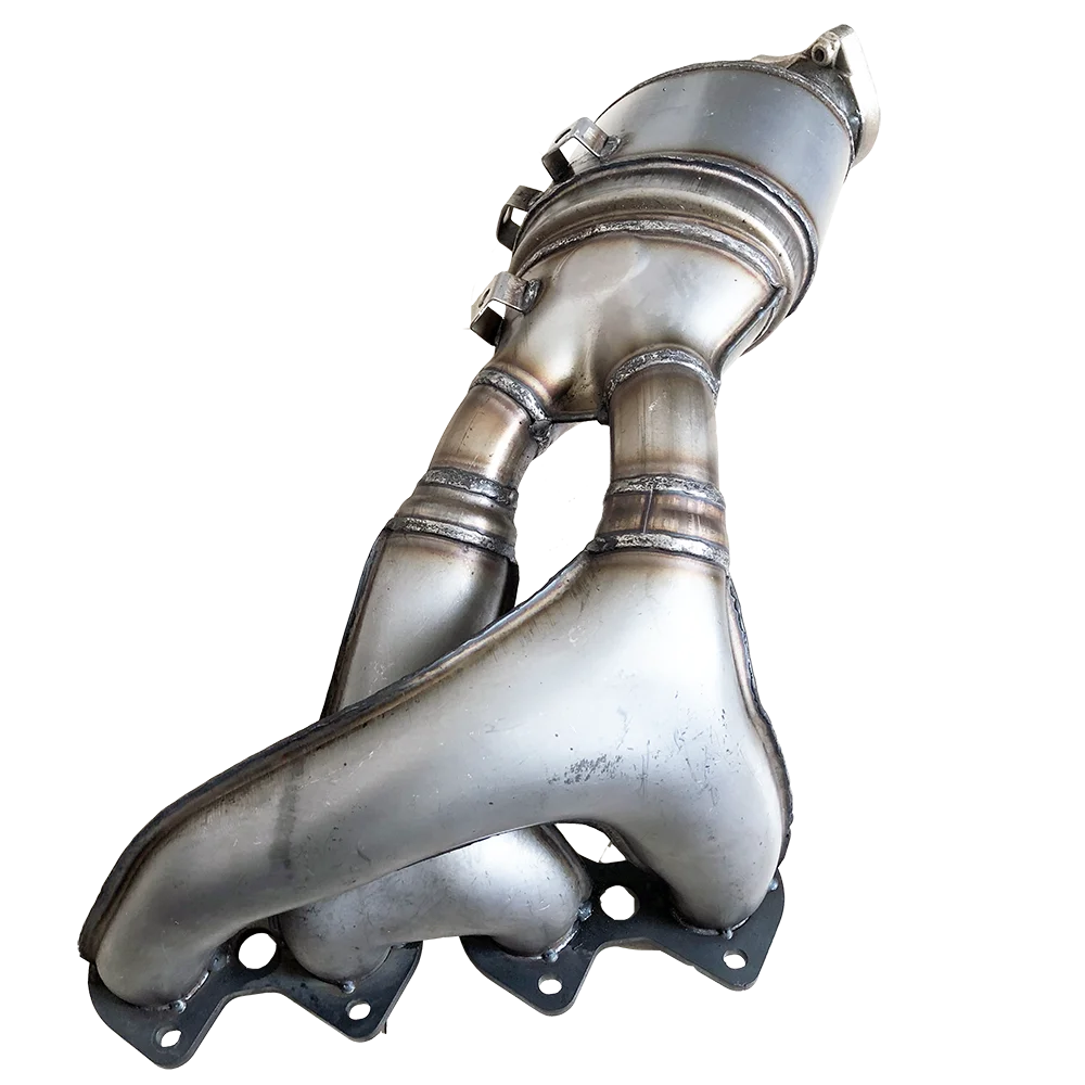 Fit FOR Merc edes-Benz CLK200 C200K SLK200 New Direct Fit G asol ine Three-way Catalyst Euro IV Compliant Stainless