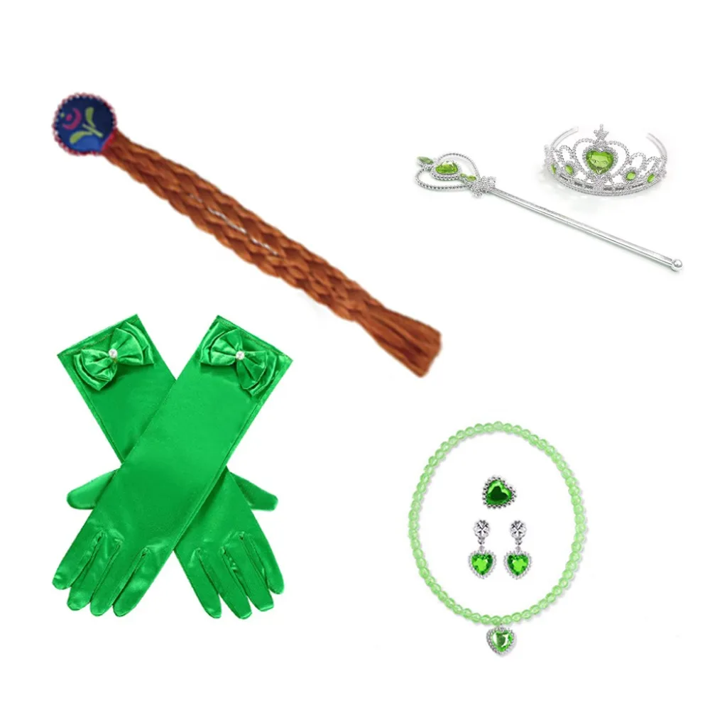 PESENAR Prinzessinnenkostüme für Mädchen, Geburtstagsfeier, Halloween, Cosplay, Weihnachten, Verkleidung